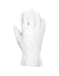 GUANTE PIEL FLOR 406VN BLANCO (12X10) (T: 8-12)