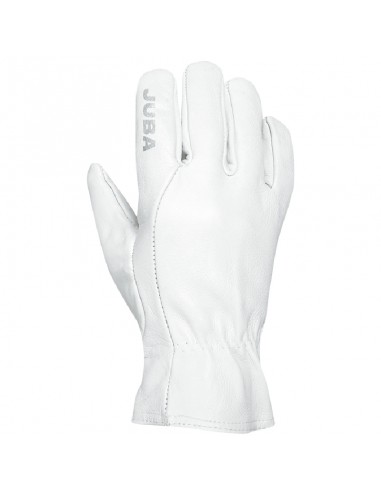 GUANTE PIEL FLOR 406VN BLANCO (12X10) (T: 8-12)