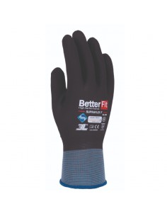 GUANTE NITRILO FOAM SUPRAFLEX F BL003(10x120))(T:6-10)