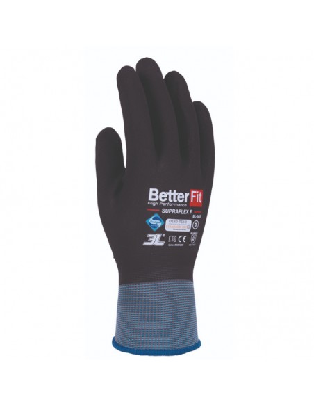 GUANTE NITRILO FOAM SUPRAFLEX F BL003(10x120))(T:6-10)