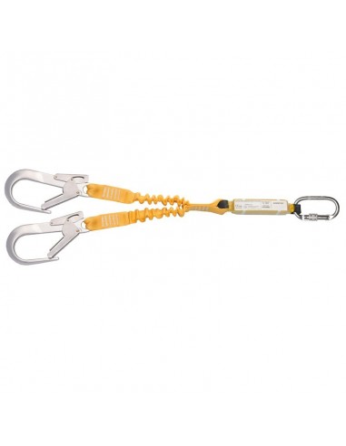 CABO DOBLE CINTA ELASTICA 80228 DOS MOSQUETONES