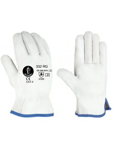 GUANTE PIEL FLOR 332 RG (T:7-11) (12x10)
