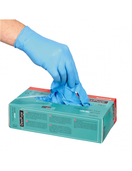 GUANTE NITRILO DESECHABLE DEXPURE 800-81 SP  (100ud)