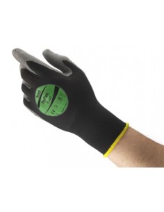 GUANTE NYLON PALMA PU GRIS HYFLEX 11-421 (12x12)