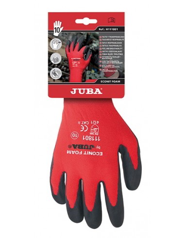 GUANTE NYLON 111801 ECONIT FOAM PALMA NITRILO...