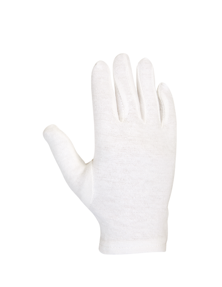 GUANTE ALGODÓN 413 BLA (PAQ 12PAR) 