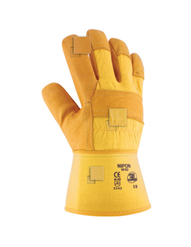 GUANTE AMERICANO PIEL SERRAJE NIPON GP 022 (12x10)