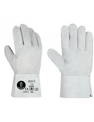GUANTE CUERO CORTO 910 C (T:9) (12x10)