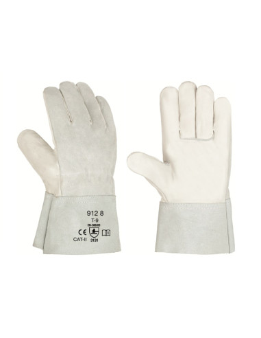 GUANTE PIEL FLOR GTC 912 8 GRIS (T:9) (12X10)