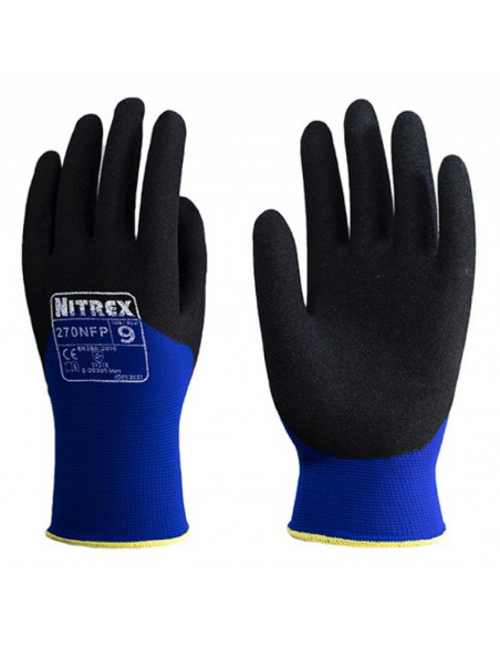 GUANTE NYLON NITREX 270NFP (T:6-11) (10X10)
