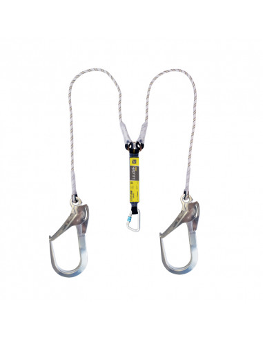 CABO DOBLE 180 cm C/ABSORBEDOR + 2 CONECTORES...