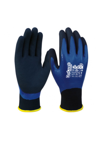 GUANTE ANTICORTE NITRILO BICAPA DRYLUX 60-42 (12x12)