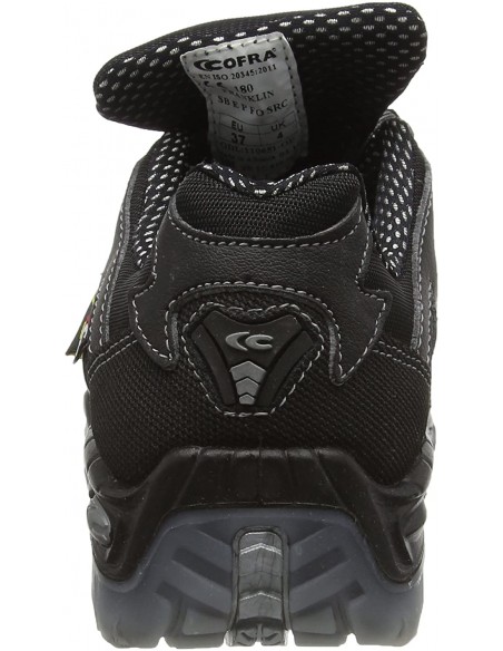 ZAPATO SEGURIDAD FRANKLIN BLACK SB E P FO SRC