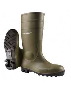 BOTA SEGURIDAD AGUA PVC S5 SRA DUNLOP 142 PROTOMASTOR...
