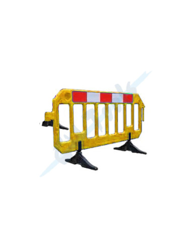VALLA SEÑAL BARRIER 2M AMARILLA