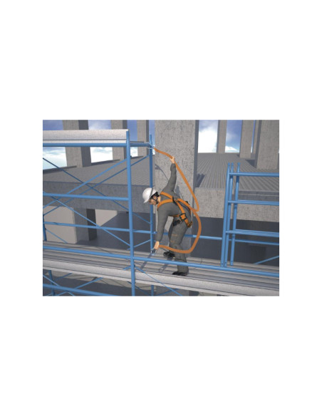 KIT ANTICAIDAS SCAFFOLDING ELARA280V2 (ARNES + CABO DOBLE + BOLSA DE TRANSPORTE)