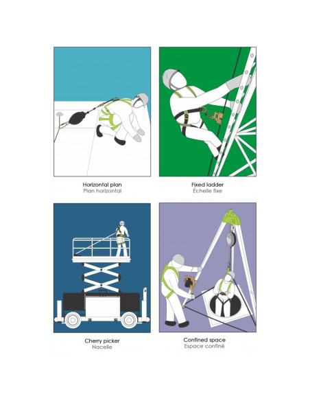 ARNES REFLEX 2 ALTA VISIBILIDAD 2 PUNTOS DE ANCLAJE