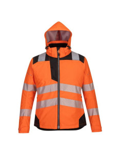 CHAQUETA FRIO Y LLUVIA BICOLOR AV PARA MUJER PW382 (XS-3XL)