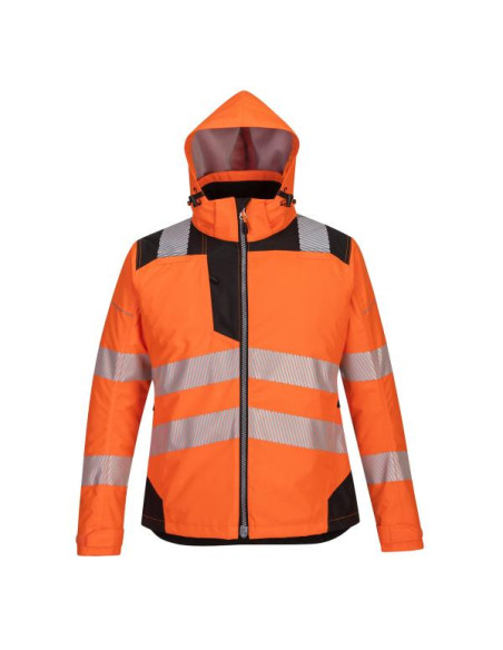 CHAQUETA FRIO Y LLUVIA BICOLOR AV PARA MUJER PW382 (XS-3XL)