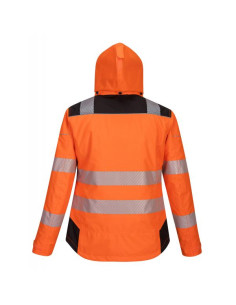 CHAQUETA FRIO Y LLUVIA BICOLOR AV PARA MUJER PW382 (XS-3XL) 2