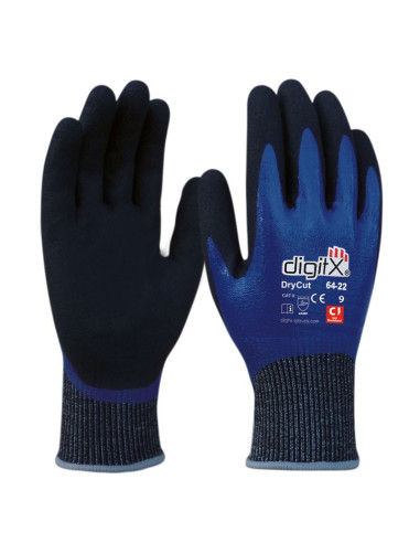 GUANTE ANTICORTE NITRILO DRYCUT 64-23