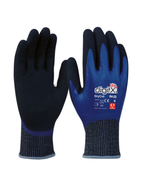 GUANTE ANTICORTE NITRILO DRYCUT 64-23
