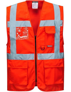 Chaleco Executive Berlin S476 - Alta Visibilidad