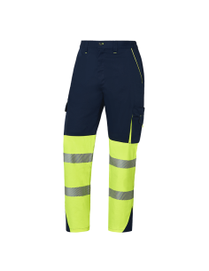 PANTALÓN ALTA VISIBILIDAD MULTIBOLSILLOS TEJIDO RECICLADO