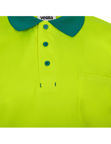 POLO GRS ALTA VISIBILIDAD MANGA CORTA