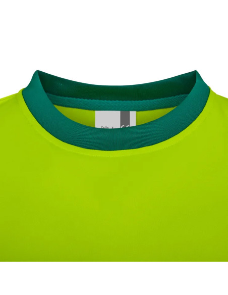 CAMISETA ALTA VISIBILIDAD MANGA LARGA RECICLADA