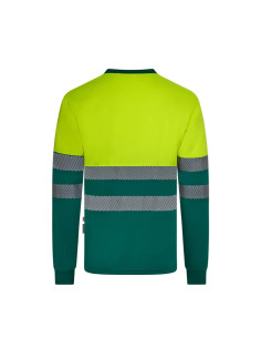 CAMISETA ALTA VISIBILIDAD MANGA LARGA RECICLADA 2