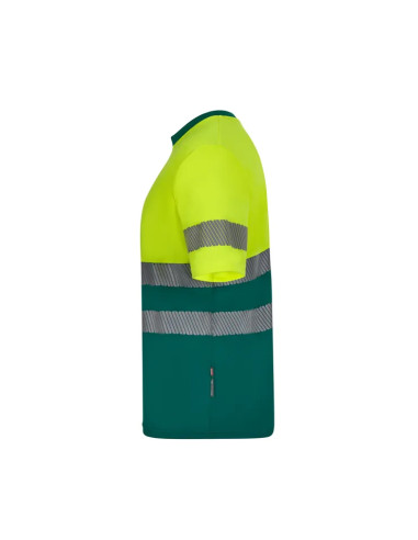 CAMISETA ALTA VISIBILIDAD MANGA CORTA RECICLADA