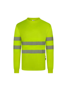 CAMISETA ALTA VISIBILIDAD ML BS RECICLADA