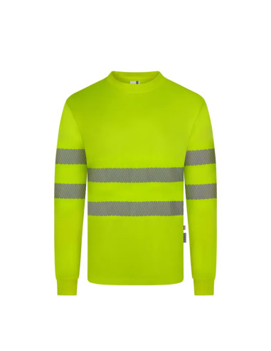 CAMISETA ALTA VISIBILIDAD ML BS RECICLADA