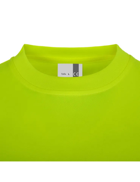 CAMISETA ALTA VISIBILIDAD ML BS RECICLADA