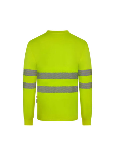 CAMISETA ALTA VISIBILIDAD ML BS RECICLADA