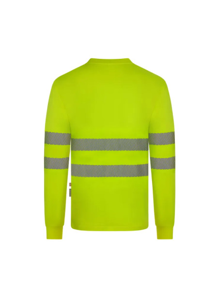 CAMISETA ALTA VISIBILIDAD ML BS RECICLADA