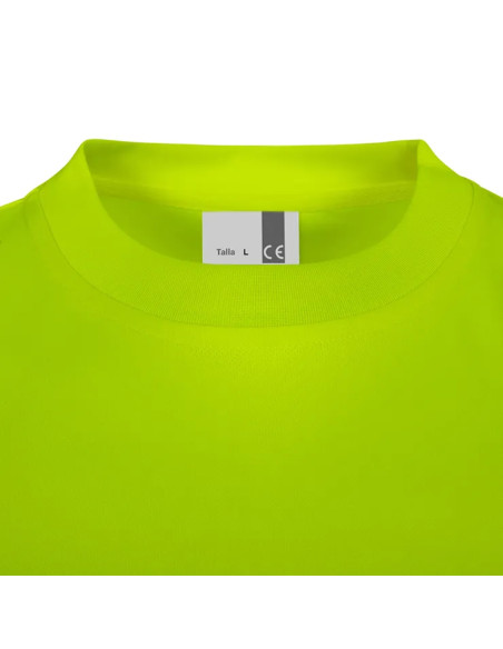 CAMISETA ALTA VISIBILIDAD MC BS RECICLADA