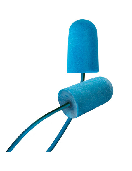 TAPÓN CON CORDÓN FOOD PRO BULLET BIOSOFT SNR 38 Db  DETECTABLE CON DETECTOR DE METALES