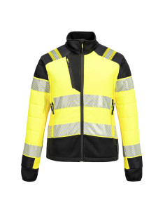 CHAQUETA PARA MUJER HYBRID BAFFLE ALTA VISIBILIDAD CON...