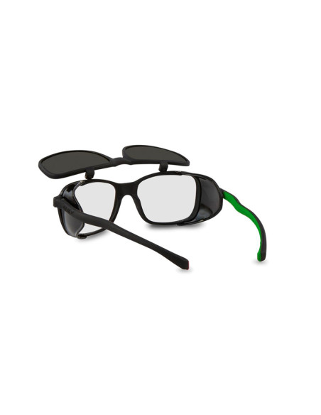 GAFA DE SEGURIDAD DE SOLDADURA CON FRONTAL ABATIBLE DUPLEX 1095 GRADUABLE