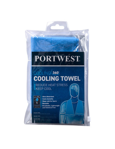 TOALLA REFRESCANTE AZUL CV06