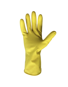 GUANTE DE LÁTEX AMARILLO NOVA 38 (12X12) 2