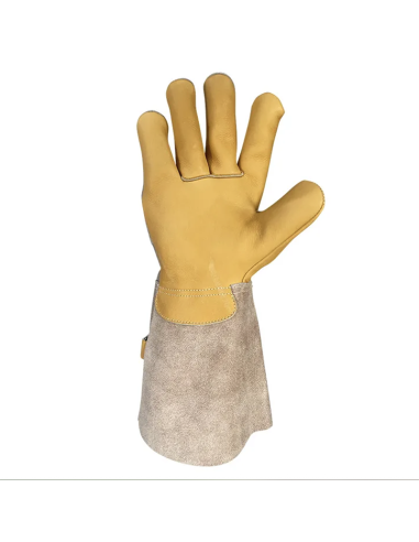 GUANTE FORESTAL PIEL MIXTO Y FORRO ARAMIDA 204FSFR