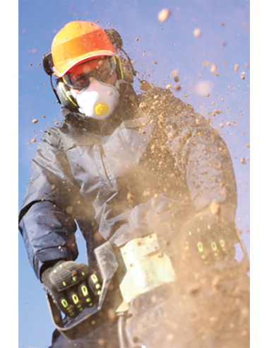 GUANTE DE PUNTO ANTI IMPACTO Y ANTIVIBRACIONES...