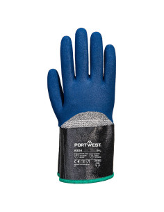 A304 - GUANTE DE ESPUMA DE NITRILO CON PUÑO EXTENSIBLE...