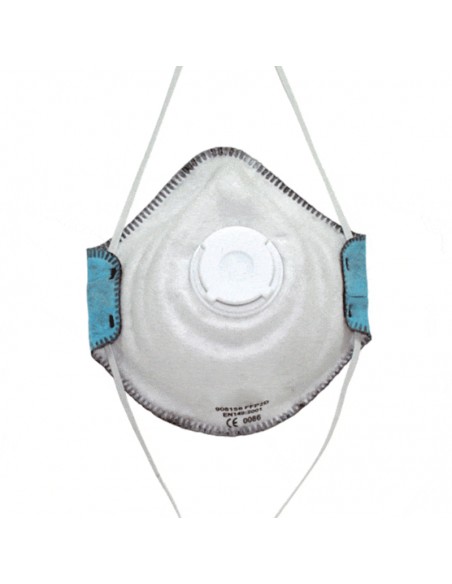 MASCARILLA CONICA  908158 P2C C/VALVULA CARBON ACTIVO 