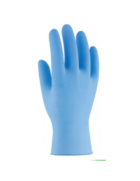 GUANTE NITRILO DESECHABLE UNITRIL LP SIN POLVO (100 uds) (10X100)